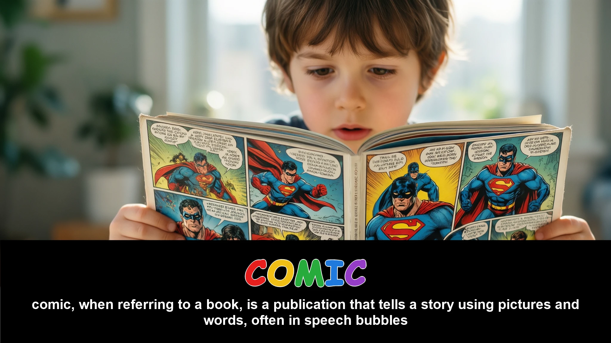 English Illustration for comic